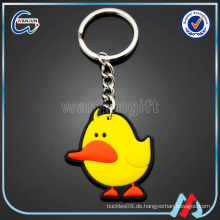 Kundenspezifischer Entwurfs-Gummi Keychain